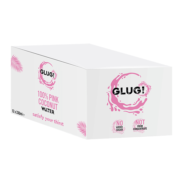 100% Pink Coconut Water box