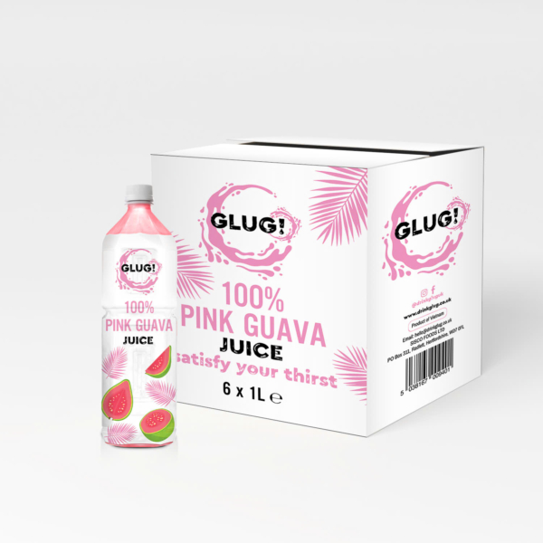 100% Pink Guava Juice (6x1l) - Image 4