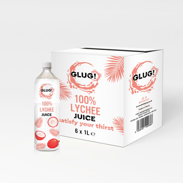 100% Lychee Juice (6x1L) - Image 3