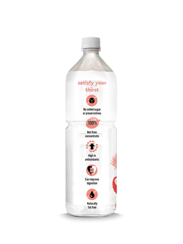 100% Lychee Juice (6x1L) - Image 2